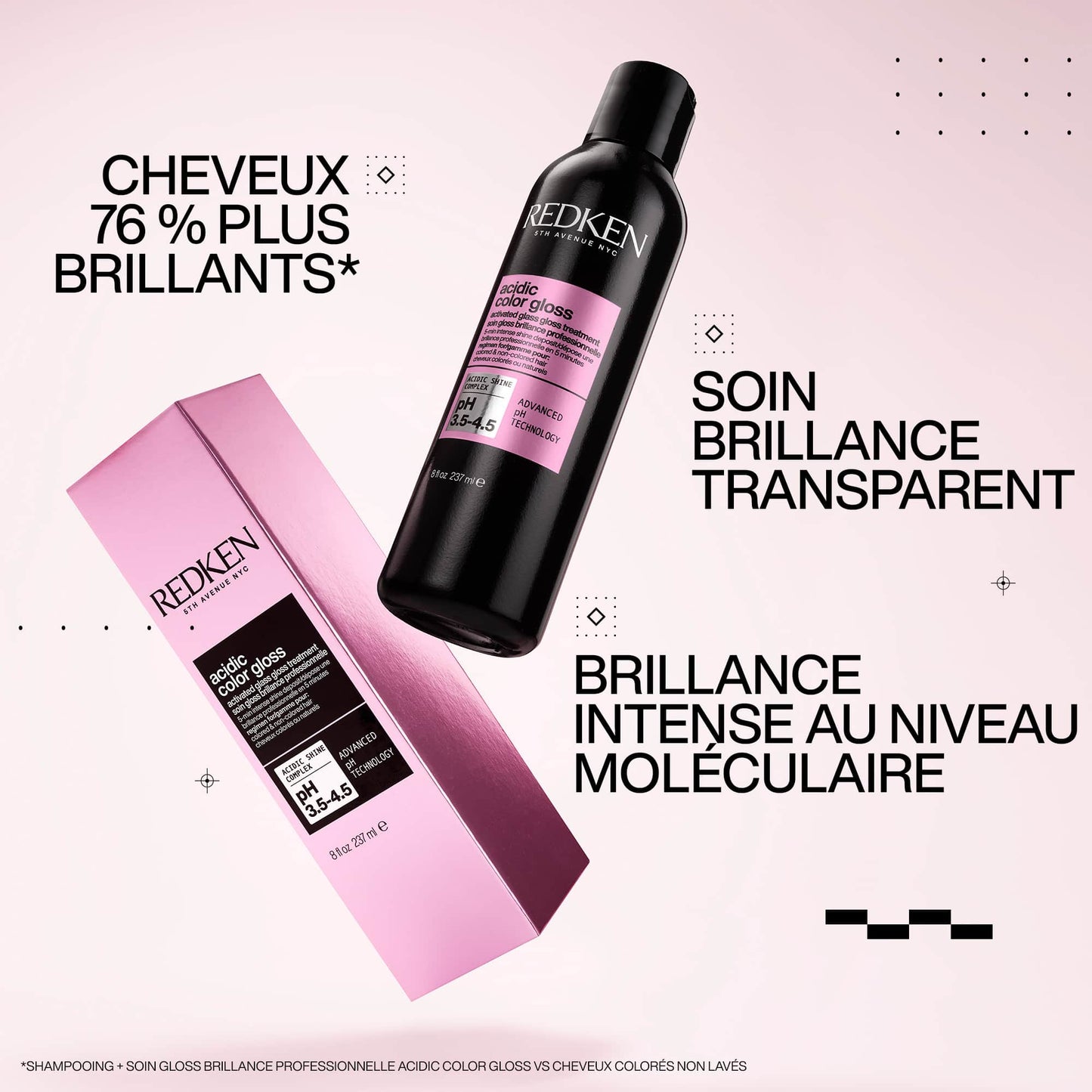 Traitement acidic color gloss soin brillance 237ML | REDKEN
