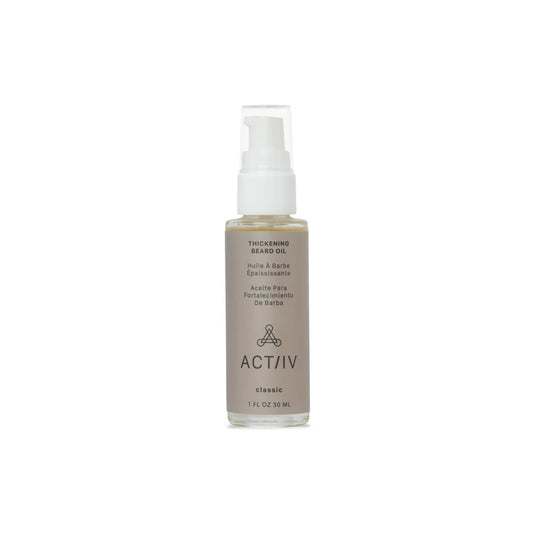 Huile À Barbe Épaississante Classique 30ML | ACT/IV | Soin capillaire