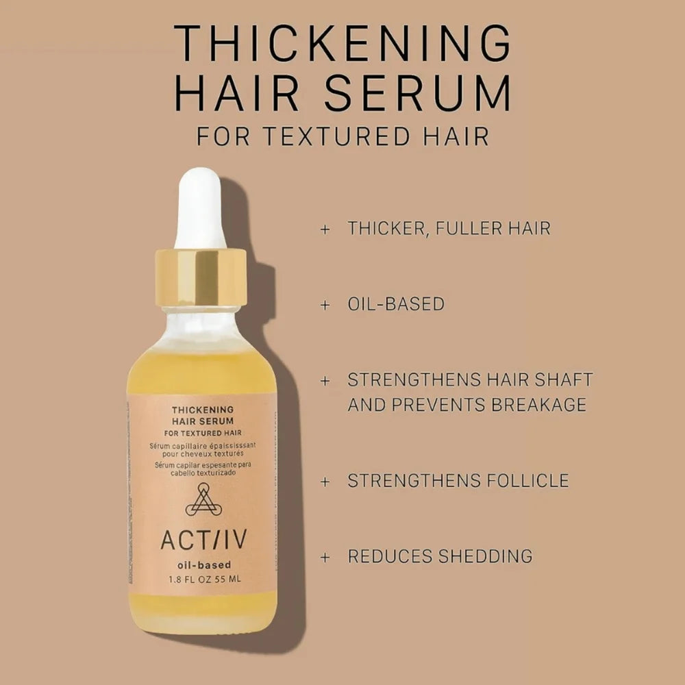 Sérum Capillaire À Base D'Huile 55ML | ACT/IV | Soin capillaire