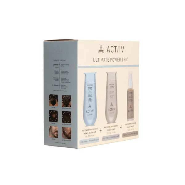 Ultimate power trio Homme | ACT/IV | Soin capillaire