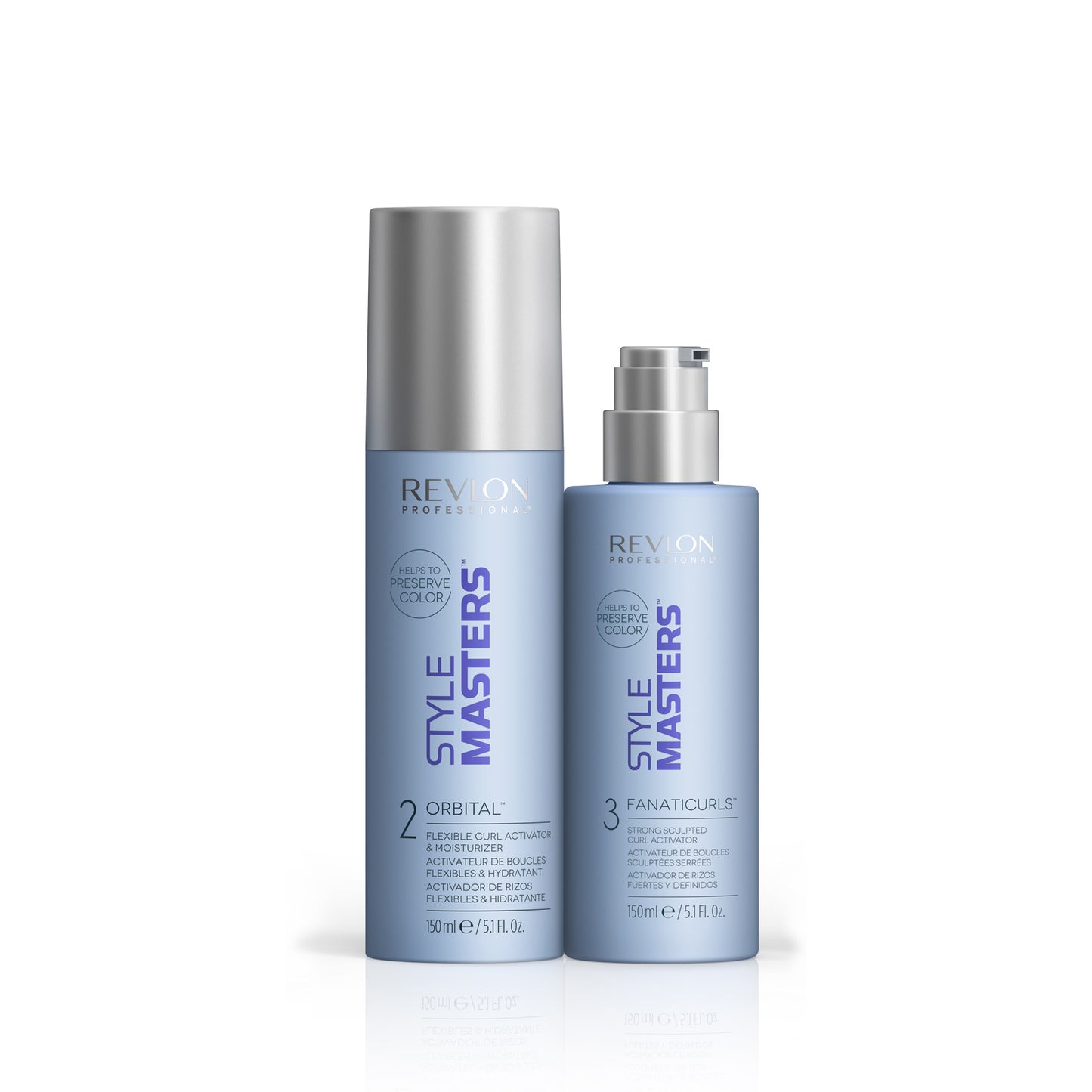 Activateur de boucles flexibles et hydratant 150ML | Style master | Revlon ORBITAL