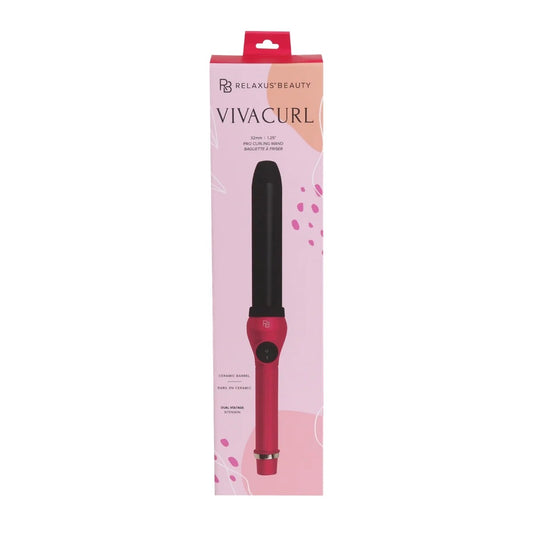 Baguette à friser 1.25'' Rose | RELAXUS BEAUTY