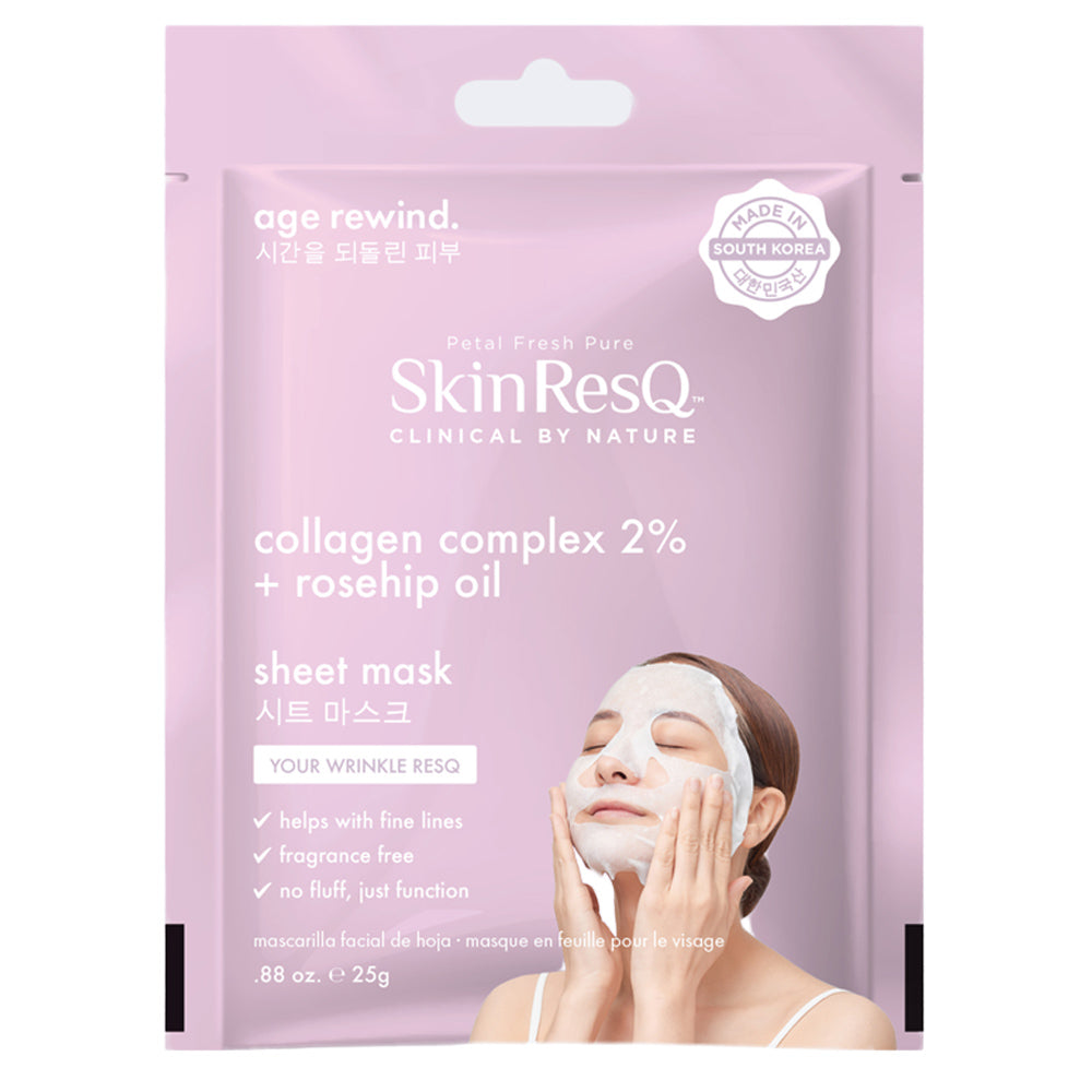 Masque en tissu BCL SPA Skin RESQ™ – Complexe de collagène  – Fabriqué en Corée du Sud