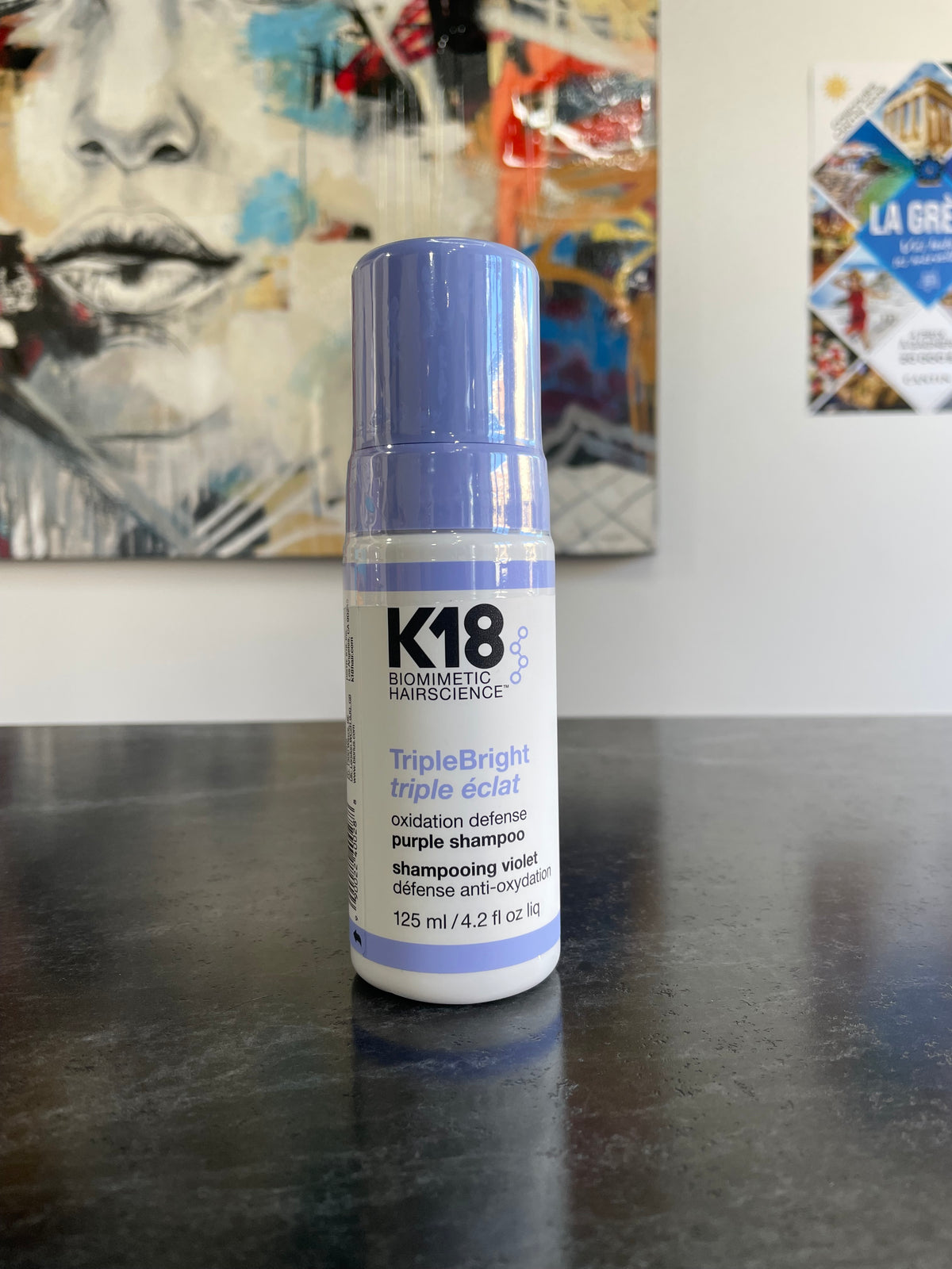 K18 Shampoing violet 125 ml - LIQUIDATION