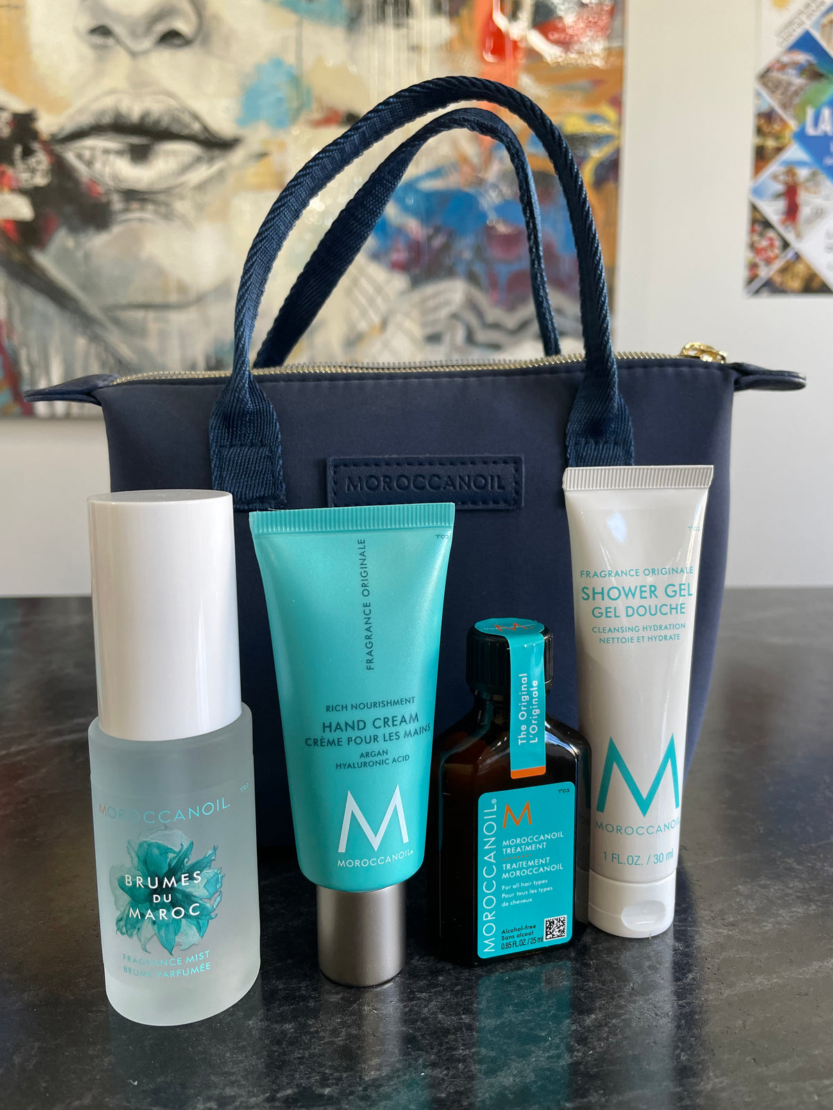 Coffret Voyage pour le corps Moroccanoil - LIQUIDATION