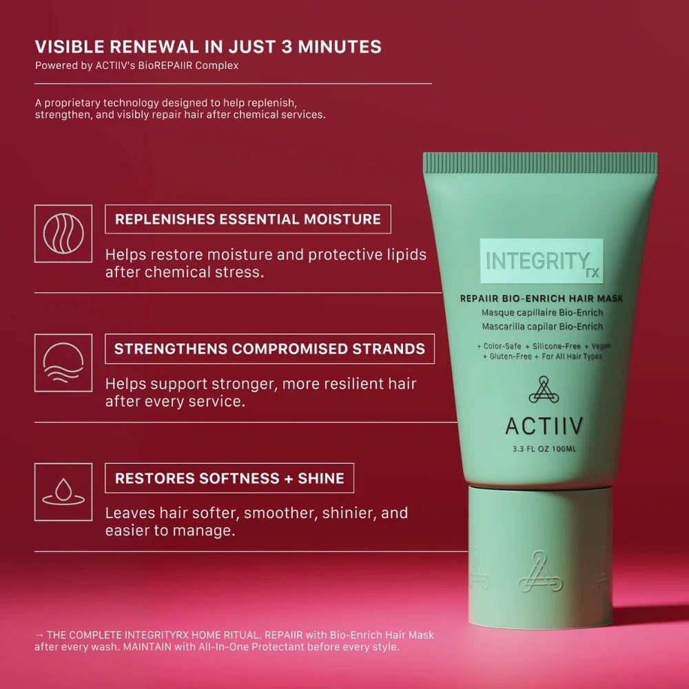 Masque capillaire Bio-Enrich 100ML | ACTIIV