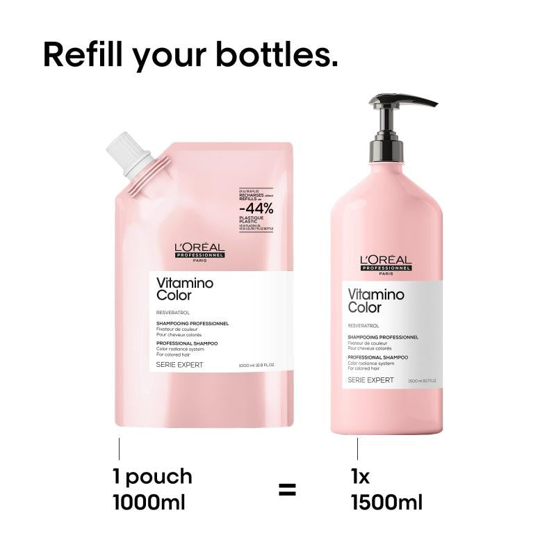 Vitamino Color - Shampoing 1L - RECHARGE | L'ORÉAL