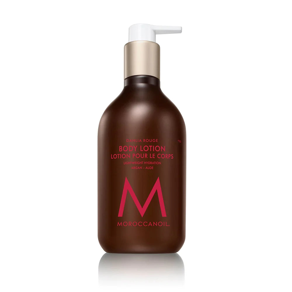 Lotion pour le corps Dahlia rouge 360ML | Moroccanoil