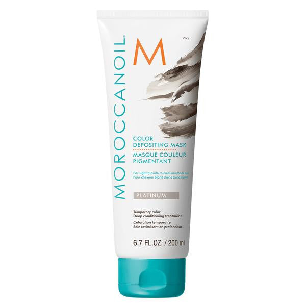 Masque couleur pigmentant PLATINUM 200ML | Moroccanoil