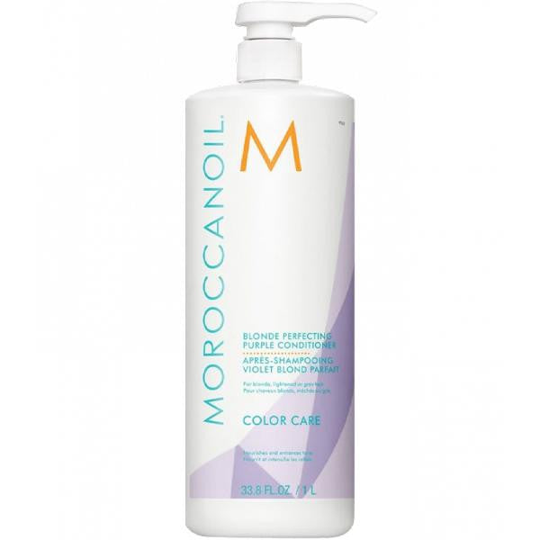 Après-shampooing violet blond parfait 1L | Moroccanoil