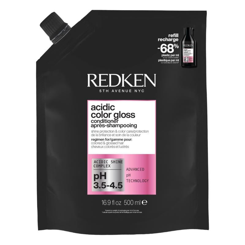 Acidic Color Gloss Revitalisant Pochette (RECHARGE) 500ML | REDKEN