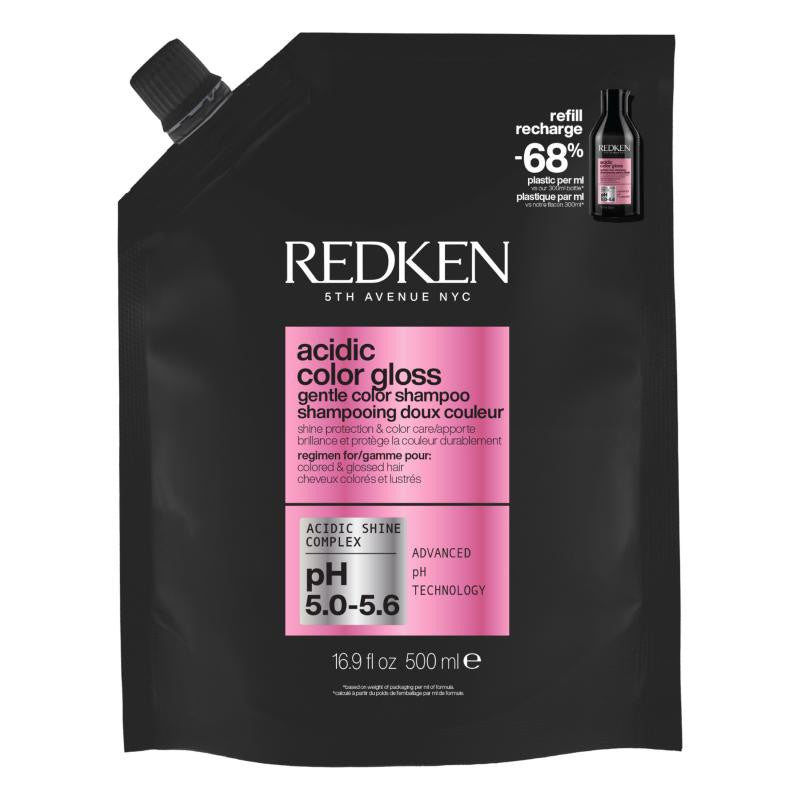 Acidic Color Gloss Shampoing Pochette (RECHARGE) 500ML | REDKEN