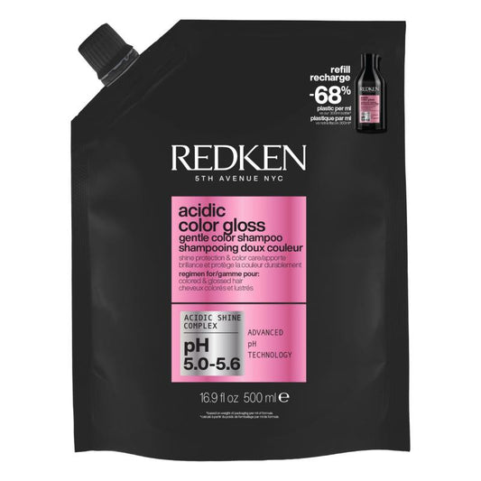 Acidic Color Gloss Shampoing Pochette (RECHARGE) 500ML | REDKEN