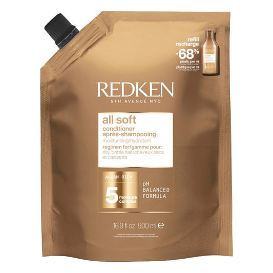 All Soft Revitalisant Pochette (recharge) 500ML | REDKEN