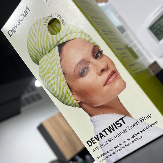 DevaCurl - Devatwist serviette anti-frisottis microfibres