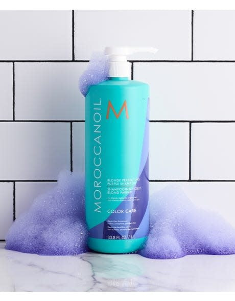 Shampooing violet blond parfait 1L | Moroccanoil | COLOR CARE